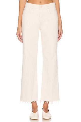 Mother - Maven Ankle Fray Mid-rise Straight Leg Jeans