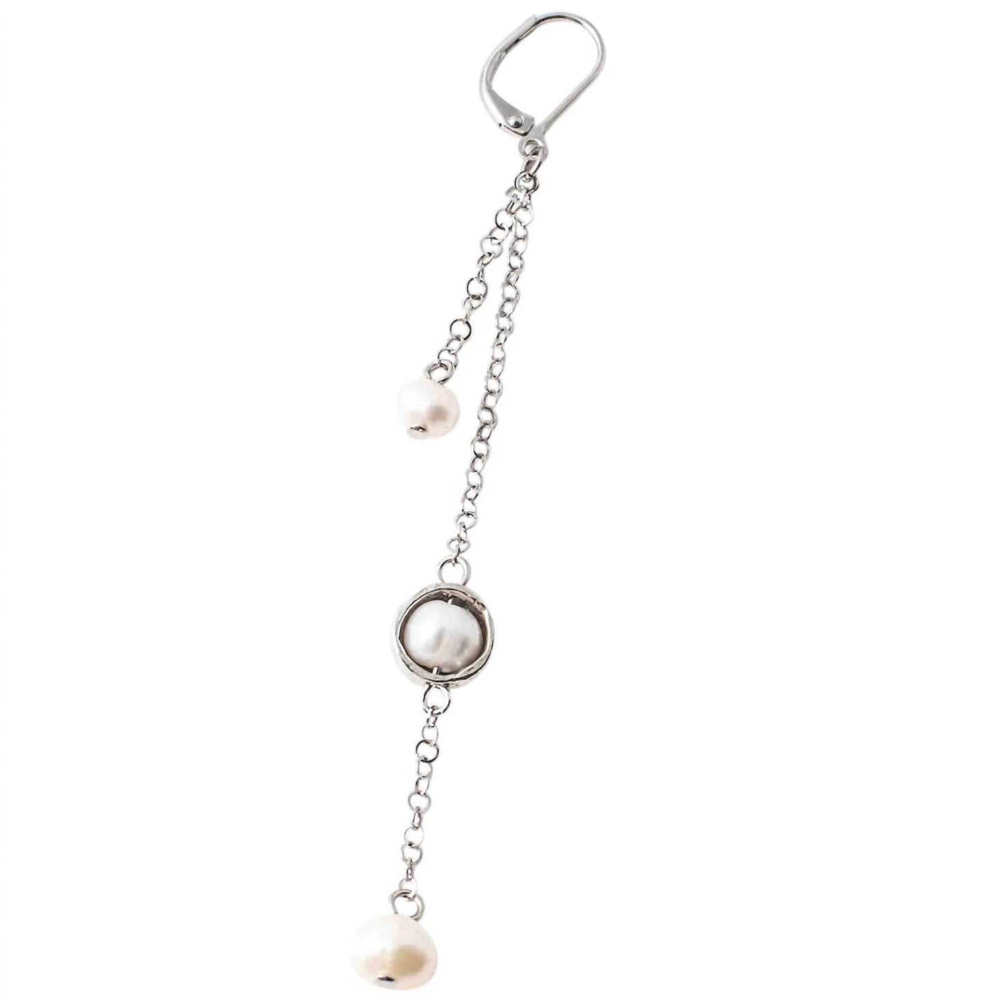 Anne-Marie Chagnon - Lynda Earring By Anne-marie Chagnon In Silvery