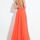 Rachel Allan - Open Back Beaded Chiffon Gown