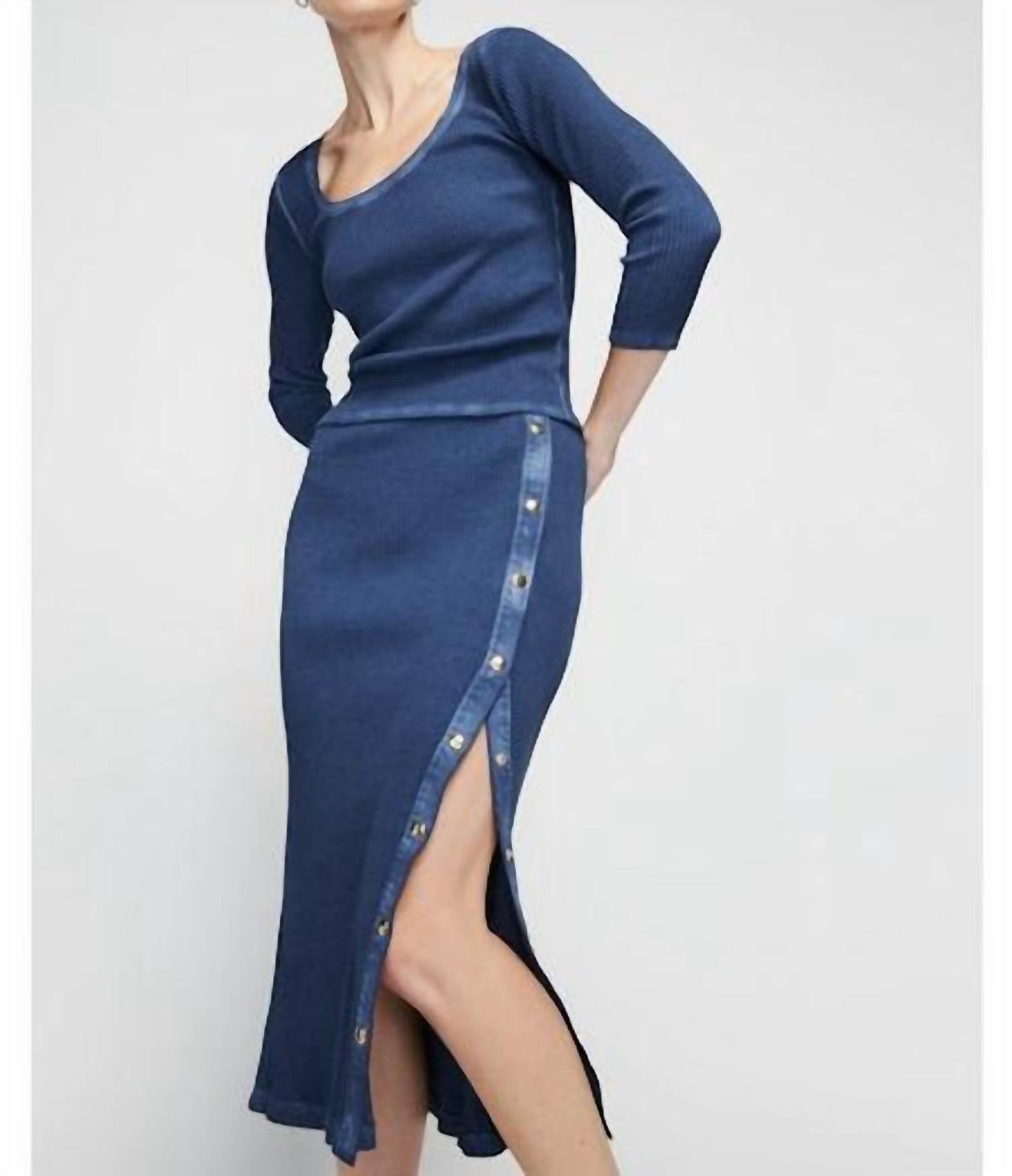 Nation Ltd - Cala Button Up Skirt