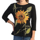 Jess & Jane - Sunflower Printed Cotton Top
