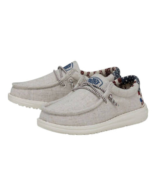 Hey Dude - Sapatos Wally Patriotic para meninos