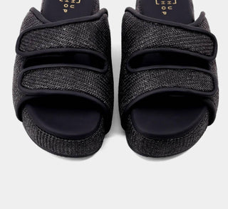 Shu Shop - Sandália feminina Lillian Wedge com 2 tiras