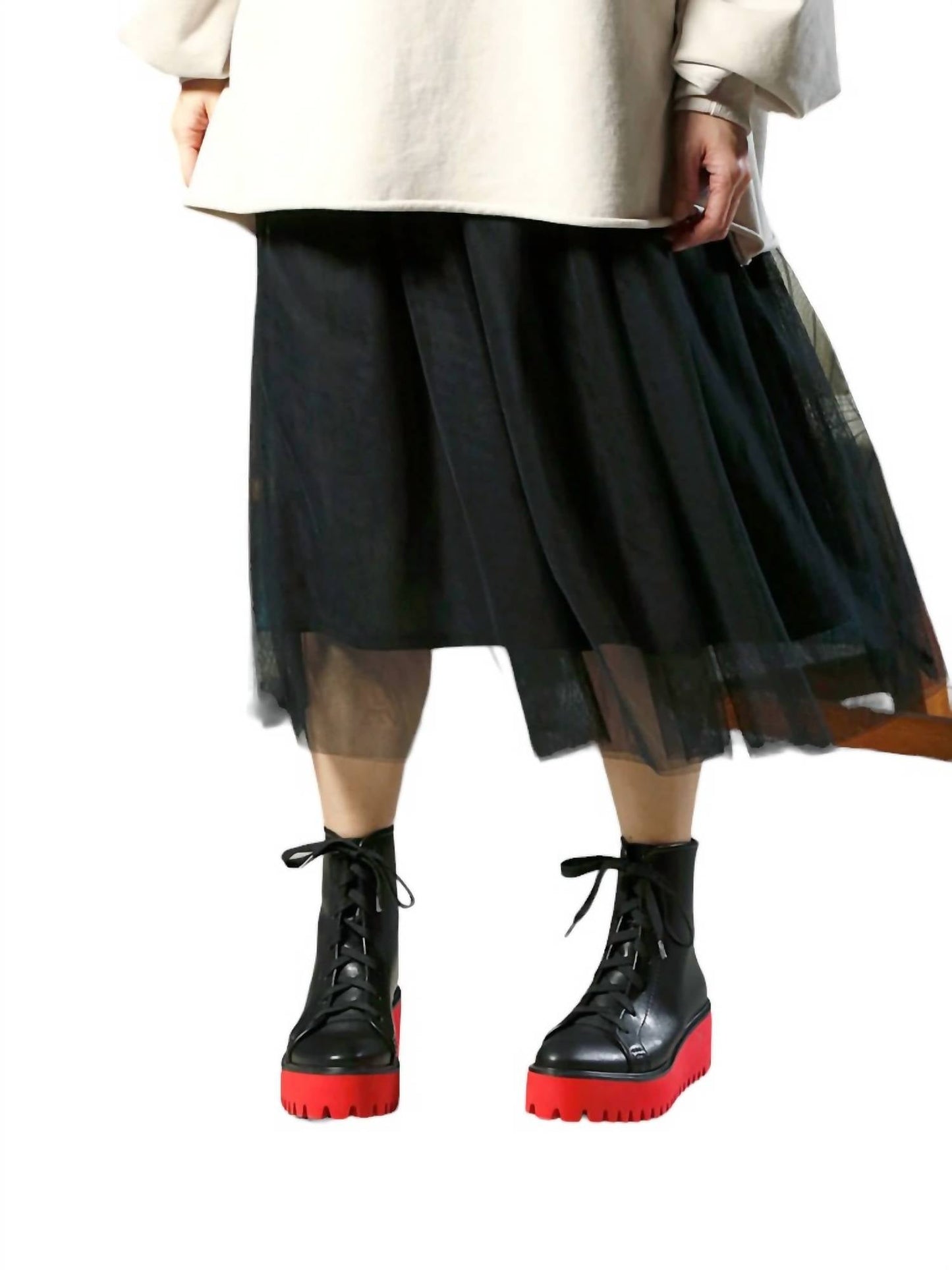 All Black - Women's Flatform Camper
