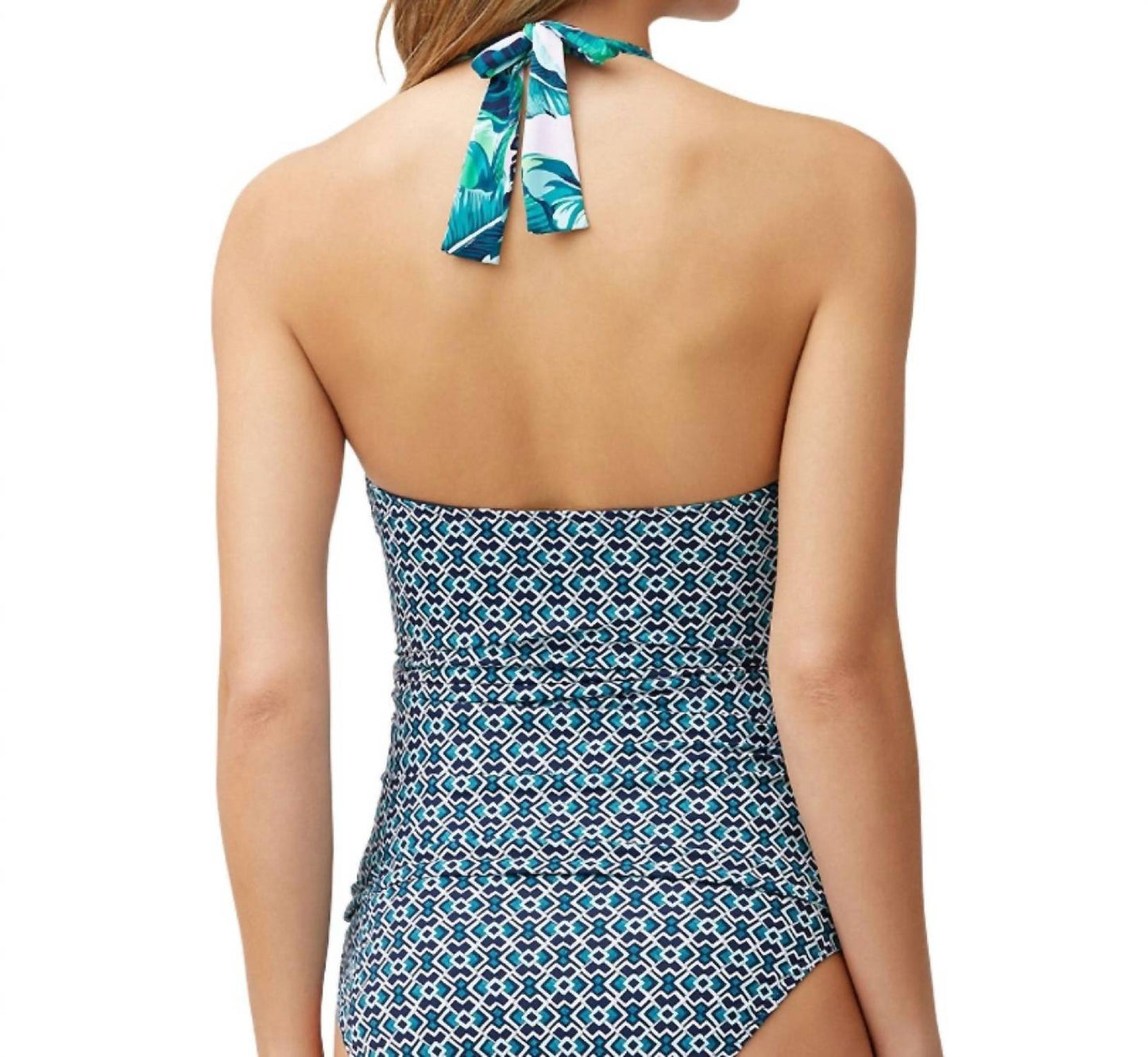 Tommy Bahama - Breezy Palms Reversible Halter Tankini Top