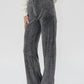 Another Love - Metallic Straight Leg Pants