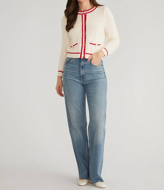 525 America - Cardigan Trophy com gola redonda Laurel