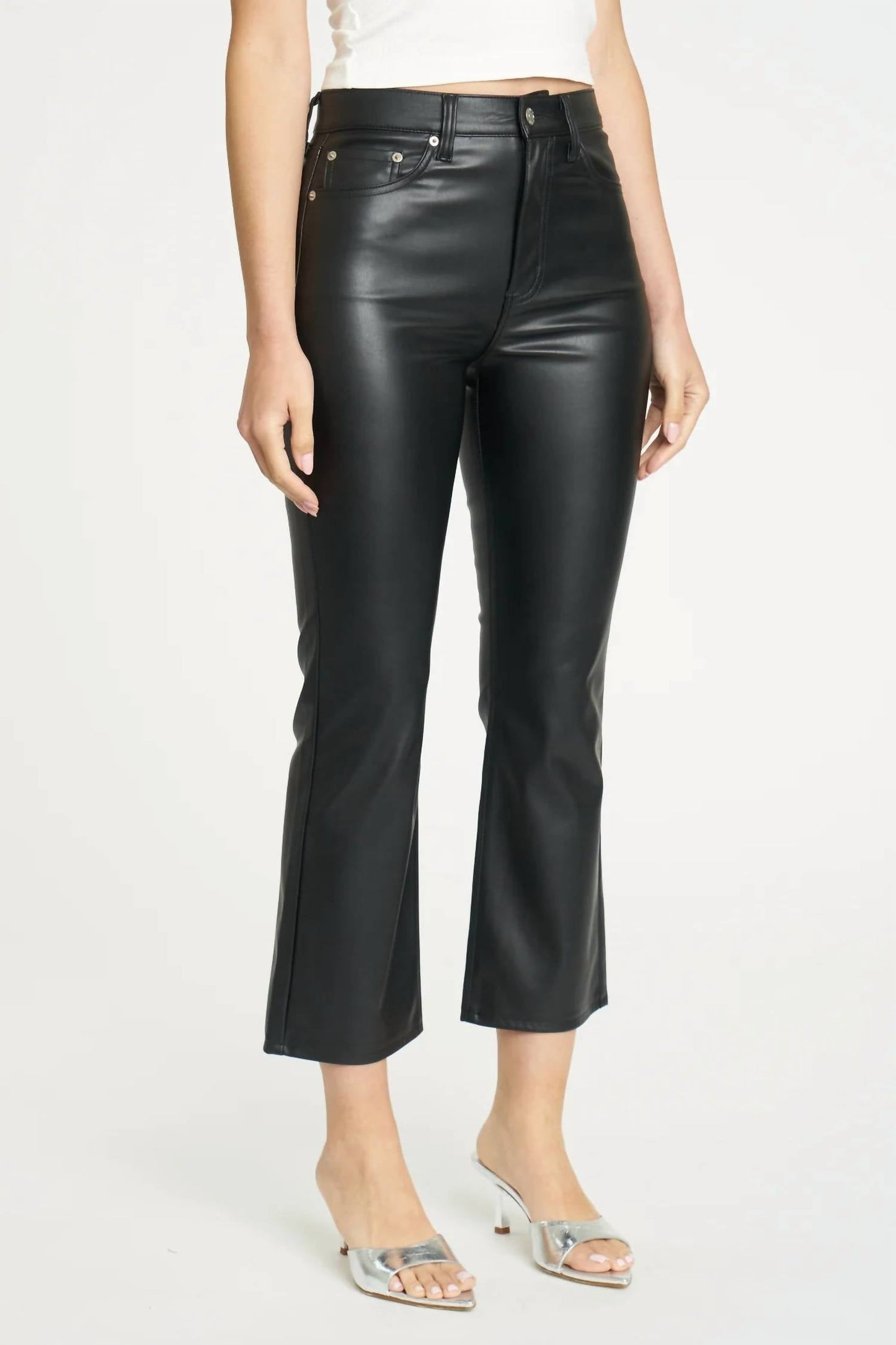 Daze - Women's Shy Girl High Rise Cropped Flare Pants