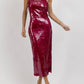 2.7 August Apparel - Cosmo Sequin Midi Dress