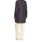 Michael Kors - Missy 3/4 Down Faux Fur Hooded Quilted Jacket