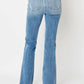 Judy Blue - High Waist Destroy Fray Hem Bootcut Jean