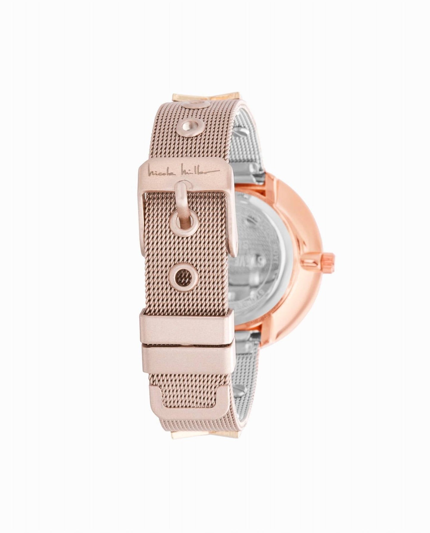 Nicole Miller - Women's Stainless Steel Strap Watch - 36mm