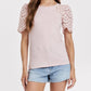 Another Love - Shea Eyelet Sleeve Top