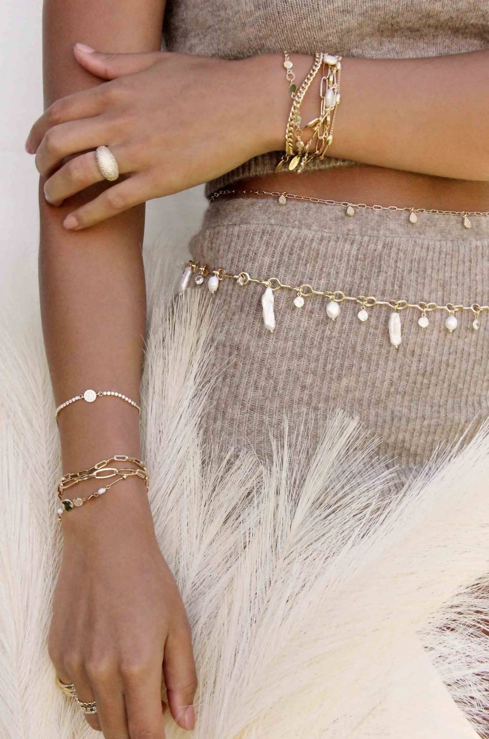 Ettika - Crystal Cluster Knockout Ring