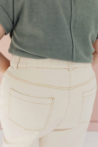 Skies Are Blue - Branbury Wide Leg Shores Jeans