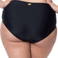 Jessica Simpson - Side Shirred High Waisted Bikini Bottom - Plus