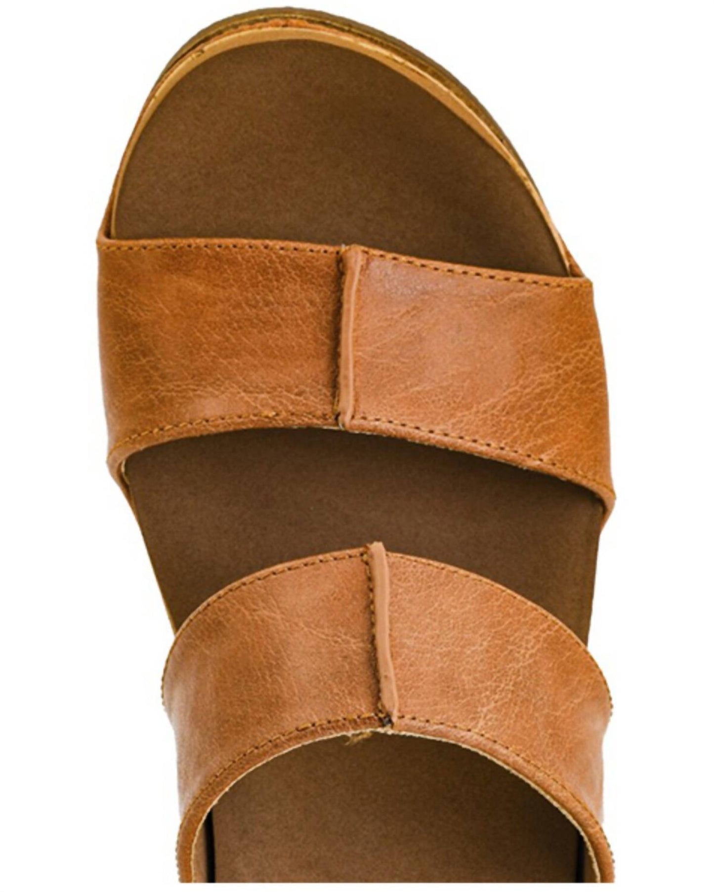 Corkys Footwear - Women's Cognac Wedge Sandal