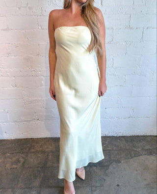 Cotton Candy - Downtown Strapless Maxi Dress