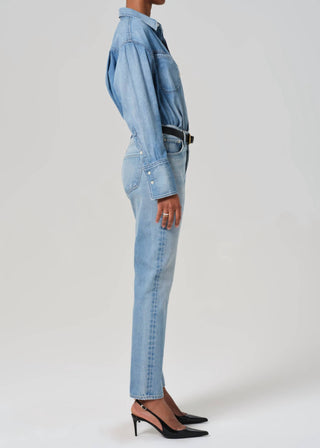 Cidadãos da Humanidade - Calça Jeans Blaine High Rise Straight