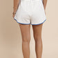 Sadie & Sage - Patriotic Contrast Flag Shorts