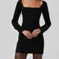 Astr - Calanthe Dress Square Neck Mini Dress