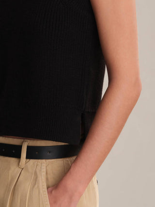 525 America - Demi High Crewneck Cotton Tank Top