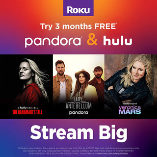 Reprodutor de mídia de streaming Roku Premiere HD/4K/HDR Controle remoto simples e cabo HDMI premium