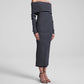 A.L.C. - Off The Shoulder Striped Dress