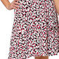 Vestido Calista sem mangas e evasê Leota Feminino Branco