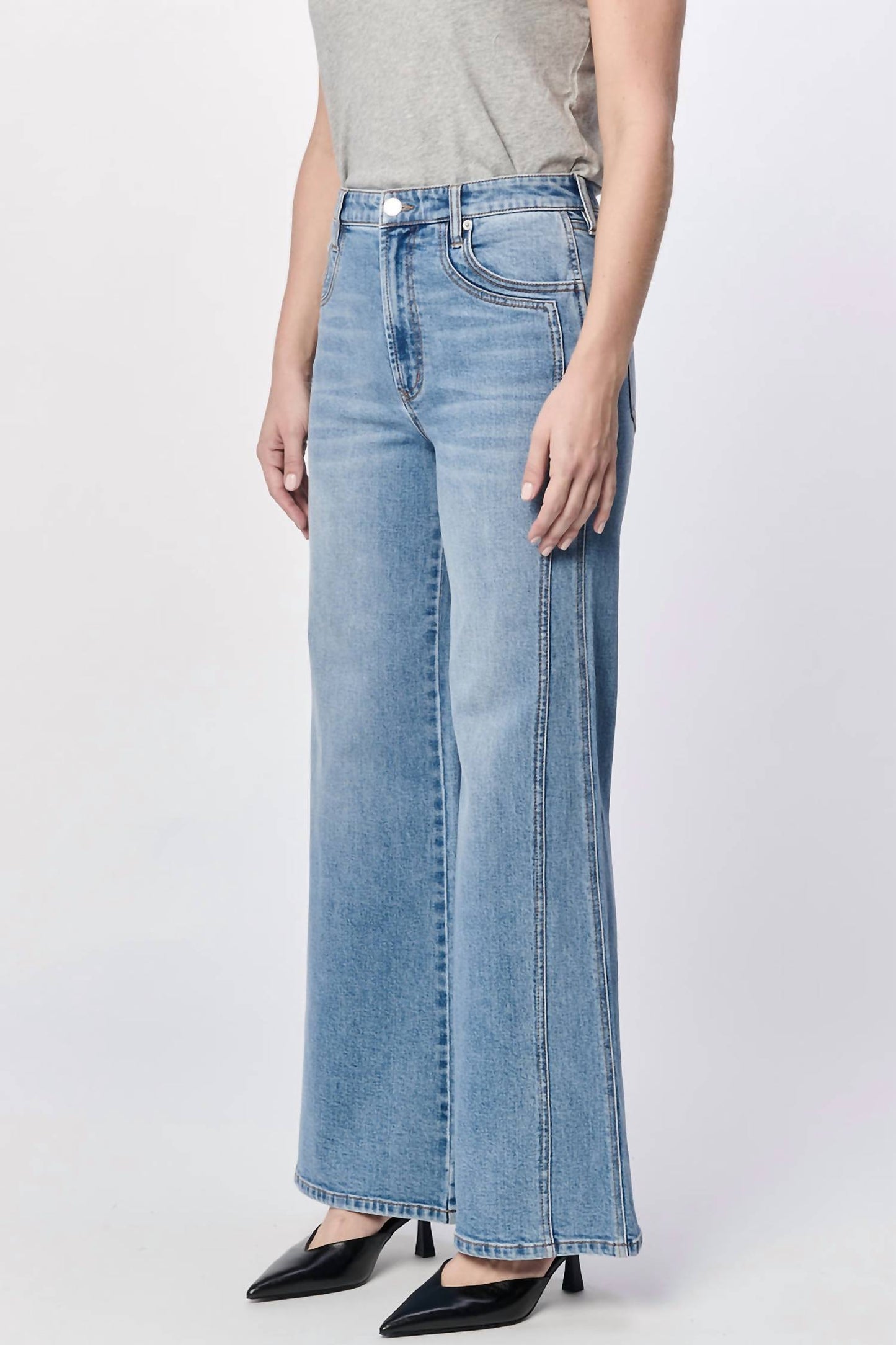 Dear John Denim - Fiona Wide Leg Jeans