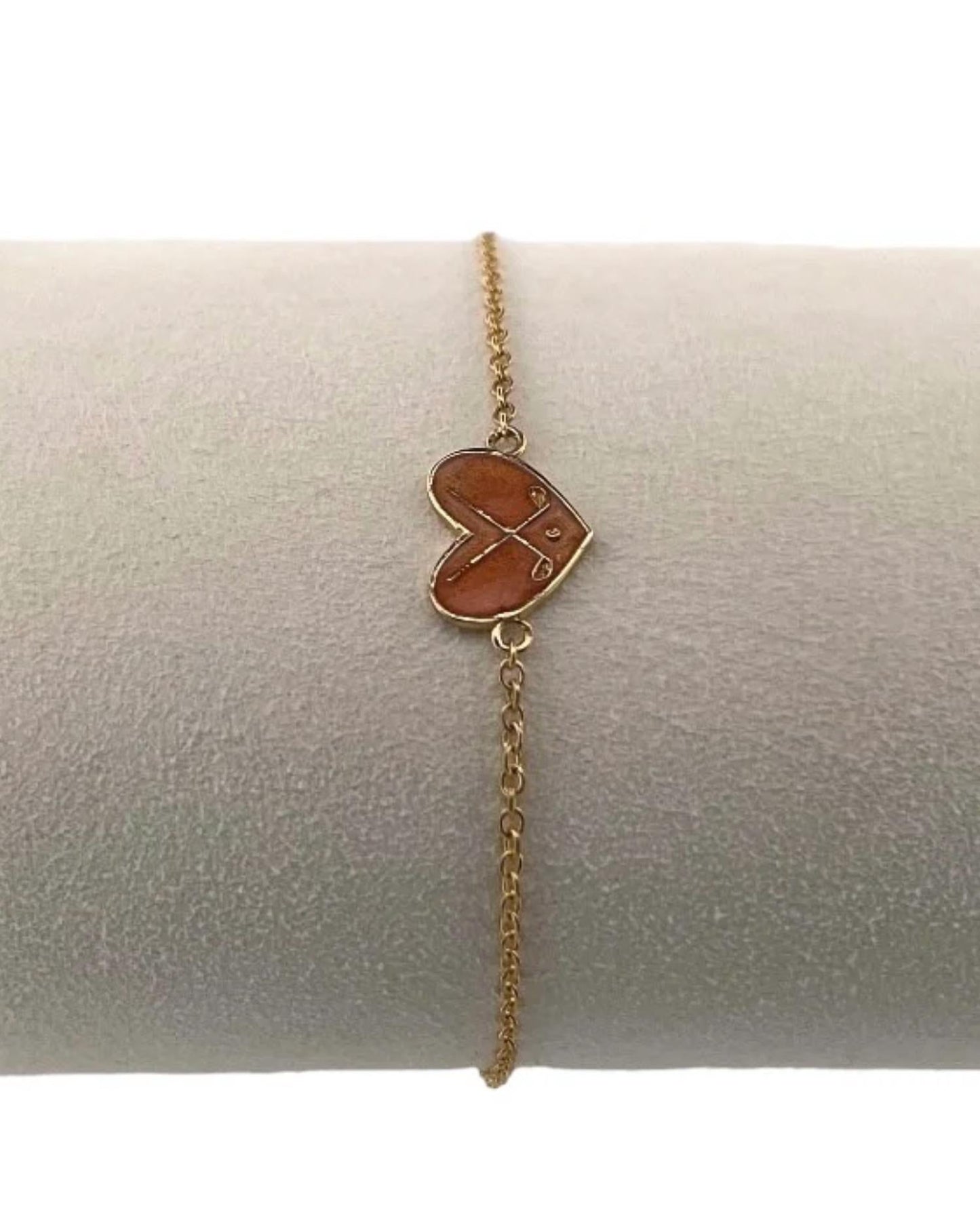 Love Love Tennis - Women's Golf Enamel Heart Bracelet