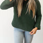 525 America - Vida Chunky Turtleneck Shaker Pullover Sweater