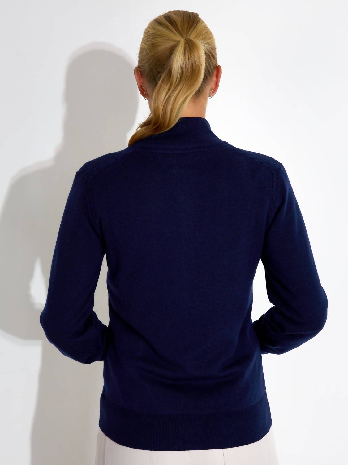 Abacus Sportswear Us - Lds Liffin Knitted Windstopper Cardigan