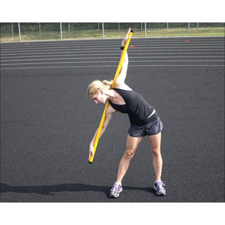 Equipamento de exercício Prism Fitness Smart Stick sem peso para equilíbrio, amarelo