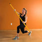 Equipamento de exercício Prism Fitness Smart Stick sem peso para equilíbrio, amarelo