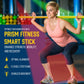 Equipamento de exercício Prism Fitness Smart Stick sem peso para equilíbrio, amarelo