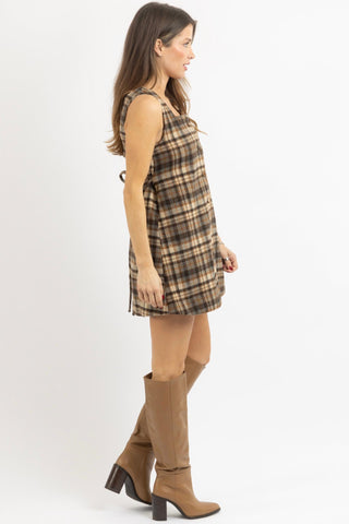 Sundayup - Vestido curto xadrez Sadie