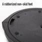 BOSU NexGen Home Fitness Exercício Academia Força Flexibilidade Equilíbrio Trainer, Preto