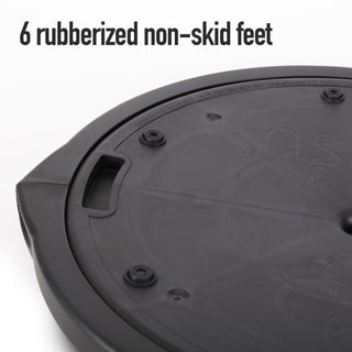 BOSU NexGen Home Fitness Exercício Academia Força Flexibilidade Equilíbrio Trainer, Preto