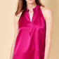 Go By Go Silk - Scuba Cutaway Top