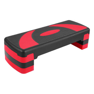 Plataforma de treino aeróbico ajustável BalanceFrom Fitness com elevadores
