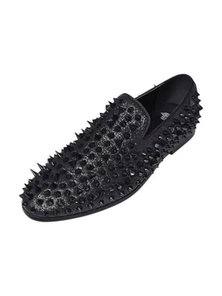 Royal Shoes - Men's Spiked Glitter Smoker Shoe