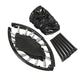Mini trampolim dobrável HolaHatha, reboteador fitness portátil redondo de 36", preto