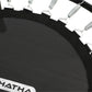 Mini trampolim dobrável HolaHatha, reboteador fitness portátil redondo de 36", preto