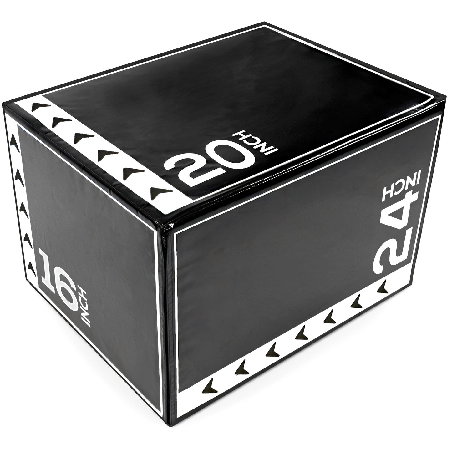 BalanceFrom Fitness Caixa de exercícios pliométricos 3 em 1 versátil de 10 libras