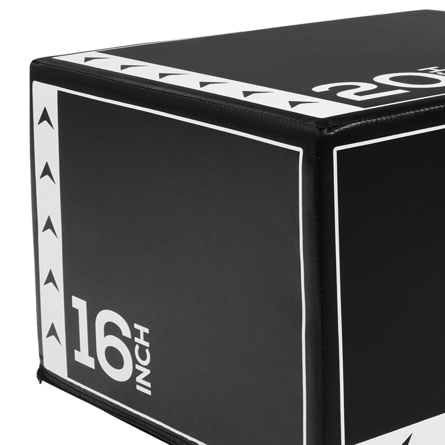 BalanceFrom Fitness Caixa de exercícios pliométricos 3 em 1 versátil de 10 libras