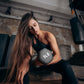 Conjunto de halteres BalanceFrom Fitness revestidos de neoprene de 50 libras com suporte, preto