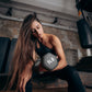 Conjunto de halteres BalanceFrom Fitness de 20 libras revestidos de neoprene com suporte, preto