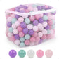 Bolas de brinquedo BalanceFrom Fitness de 2,3" à prova de esmagamento com bolsa de armazenamento, 400 unidades