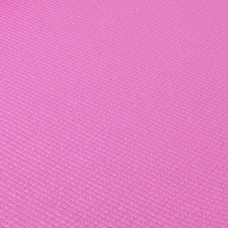 Tapete de exercícios multiuso Signature Fitness de alta densidade e anti-rasgos com alça, rosa